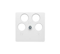 Plaque centrale pour prise antenne Berker Q.1 14841909