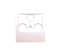 Plaque centrale pour prise d'antenne Berker B1/B3/B7 12031909