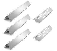 Plaque Chauffante Acier 5pcs Pour Barbecue pour weber pour genesis | Acier inoxydable , résistance à la chaleur, pour bord lisse pour sécurité, compatible pour weber Genesis
