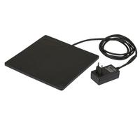 Plaque chauffante caoutchouc Kerbl 24x24 cm 18W 24V pour potions volailles pe...