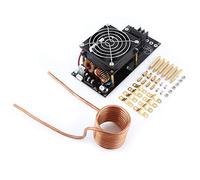 Plaque chauffante, dc12-36V 20A 1000w ZVS induction module de chauffage bobine chauffante, alimentation chauffage basse tension plaque chauffante pour élément chauffant Drive heater Home DIY