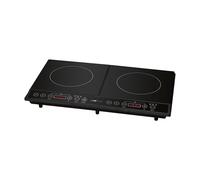 Plaque chauffante double à induction Clatronic DKI 3609 Noir