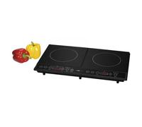 Plaque chauffante double à induction Clatronic DKI 3609 Noir