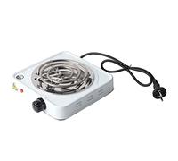 Plaque Chauffante électrique, Plaque Chauffante de Voyage 1000 W, Réchaud de Camping, Température Réglable, pour café, Eau, Préparation du thé, Cuisine, Bureau, Camping