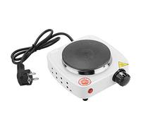 Plaque Chauffante Électrique Portative 1 Feu 500W Économie d‘Énergie Prise UE pour Cafetière et Thé Bureau Camping Petite Cuisine