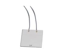 Plaque chauffante en céramique MCH 45 x 45 x 1,3 mm, élément chauffant en oxyde d'aluminium haute température for équipements de précision (1 pièce)(12V 7W 80C)