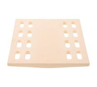 Plaque Chauffante en Céramique pour Gril, Diffuseur de Flamme Beige | Résistance Élevée à Chaleur, Isolation et Faible Entretien, Installation Facile, Pièce de Rechange pour Barbecue