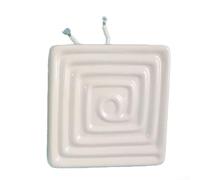 Plaque chauffante infrarouge pour machines de formage sous vide avec construction solide et rayonnement infrarouge constant (120 x 120 cm, blanc, 650 W)