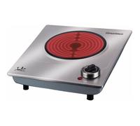 Plaque chauffante - JATA - V531 - Céramique - Acier inoxydable - 1200 W - 18 cm