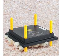 Plaque Chauffante pour Poussins et Canetons 25x25 cm Couveuse Volaille vidaXL