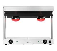 Plaque Chauffante Professionnelle Vitro avec Pont Chauffant - Bartscher