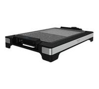 Cecotec Plancha-gril électrique Tasty&Grill 2000 Inox MixStone 2000W, revêtement RockStone