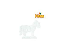 Hama Plaque Cheval 281 Midi pour perles standard Ø5 mm Blanc