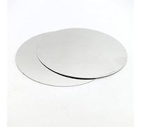 Plaque circulaire en aluminium, plaque, plaques rondes, bonnes propriétés mécaniques, matériau, 2 pièces, diamètre de feuille 120 mm, épaisseur 1,5