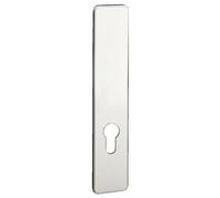 Plaque clé I sans trou de poignée - alu argent - EA 195 mm - Golf VACHETTE