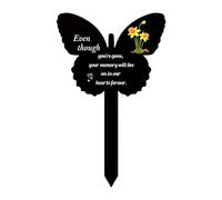 Plaque commémorative pour chien, plaque commémorative en acrylique imperméable pour animal de compagnie, plaque commémorative pour jardin, pelouse, cour intérieure (B)