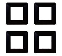 Plaque compatible ViMAR plana, plaques en plastique ensemble 4 pièces 2 places pour remplacement des plaques existantes - s'adaptent parfaitement au support d'origine