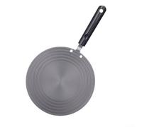 Plaque conductrice de chaleur avec poignée pour la protection du fond des casseroles de cuisine et décongélation rapide des aliments pour casseroles de 24 cm et 28 cm (24 cm (3 mm)