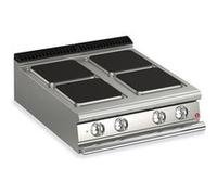 Plaque Coup de feu 4 plaques carrées électriques 10,4 kW P 700 Baron 1 G