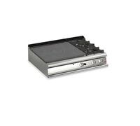 Plaque Coup de feu à Gaz 2 feux vifs + Plaque coup de feu P 700 22, 5 kW