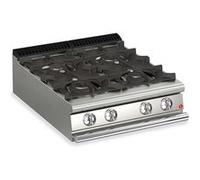 Plaque Coup de feu à Gaz - 4 feux vifs - P 700-21,9 kW - Baron