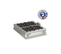 Plaque coup de feu à Gaz à poser 4 feux vifs 31,4 kW