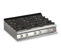 Plaque coup de feu à Gaz à poser 6 feux 23,2 kW Baron 1 G