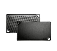 Plaque cuisson en fonte 2en1, gaz, four, barbecue