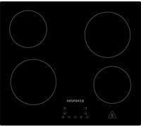 Plaque Cuisson Vitrocéramique 4 Autonome Zones 60 CM sans Cadre respekta