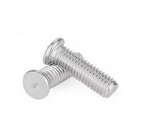 Plaqué Cuivre Goujon à Souder Vis à souder par points en acier inoxydable 304 / goujons de soudage M3 M4 M5 M6 M8(100pcs M3X16)