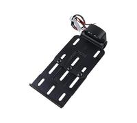 Plaque Culation pour Sportster 1200 48 pour XL1200X 2010-2019 Support Plaque D'immatriculation Latéral Moto Support D'affichage LED(Type B Chrome)