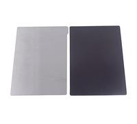 Plaque d’acier flexible magnétique, feuille d’acier à ressort flexible, autocollant magnétique pour imprimante 3D SLA/DLP de 10,3 pouces, 225 x 128 mm, avec surface PEI brossée et