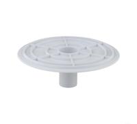 Plaque d’Adaptation d’aspirateur pour écumeur de Piscine en métal Durable 17,2 cm, conçue pour Swimline HydroTools modèles 8929, 8939, 8940 et Autres piscines Hors-Sol, raccord pour tuyaux 32 mm et 3