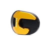 Plaque d’Extension Repose-Pieds Coussinet De Béquille Latérale pour Moto, pour Yamaha NMAX155, NMAX125, NMAX, N-MAX155, 125, 160, Plaque D'extension, Coussin D'agrandissement(Or1)