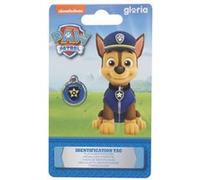 Plaque d identification pour collier The Paw Patrol Chase Taille S