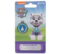Plaque d identification pour collier The Paw Patrol Everest Taille M G