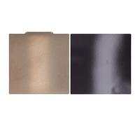 Plaque d'acier à ressort flexible 310x310mm, lit d'impression à plate-forme magnétique de surface PEI pour imprimante 3D, lit en acier d'impression double face avec autocollant