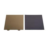 Plaque d'acier Flexible PEI autocollant magnétique Double face, drap de lit chaud 350 V2 355x355mm