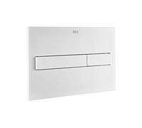 plaque d'actionnement Blanc Mat