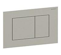 Plaque d'actionnement Geberit Sigma40 115629ID1 carrée, double affleurement