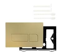 Plaque d'actionneur de rinçage double panneau de réservoir encastré Accessoires de salle de bain pour 01-50 UP300 UP320 Panneau de presse encastré