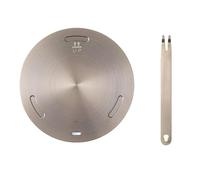 Plaque d'adaptateur à induction, plaque à induction avec diffuseur de chaleur, adaptateur plaque à induction pour plaque de cuisson en verre, adaptateur plaque à induction diffuseur de chaleur