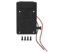 Plaque D'adaptateur de Batterie à Montage en V, Protocole QC USB A, D Tap, Port 8 V et 12 V DC, Pince à Tige de 15 Mm et Bras Réglable, pour Batterie NP F970 F960 F750 F770 F550