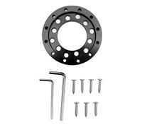 Plaque d'adaptateur de volant de 70 mm, adaptateur de volant de jeu de voiture de course en aluminium, compatible avec G25 G27, Sparco, usiné CNC avec précision pour volants PCD