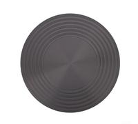 Plaque d'adaptation à induction double face pour plaque de cuisson, plaque de conduction antidérapante pour batterie de cuisine en verre (28 cm)