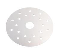 Plaque d'adaptation for cuisinière à induction à conduction thermique for poêle à frire, plaque de conversion for cuisinière, batterie de cuisine en acier inoxydable, plaque de diffusion de chaleur(16