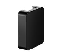 Plaque d'adaptation Keuco Axess 35004370000 noir mat