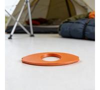 Plaque d'adaptation pour évent de chauffage diesel de 7,6 cm pour créer un point d'entrée hermétique de tente pour toit pour tentes, cabanes de pêche sur glace (bleu)