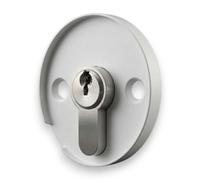 Plaque d'adaptation pour Nuki 5 Pro et Ultra (Blanc, 17 mm) | Entretoise pour montage serrure UE