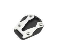 Plaque D'agrandissement Béquille Latérale Moto Pour CFMOTO 450MT MT450 2024 2025 Accessoires D'extension Auxiliaire(Silver NO LOGO)